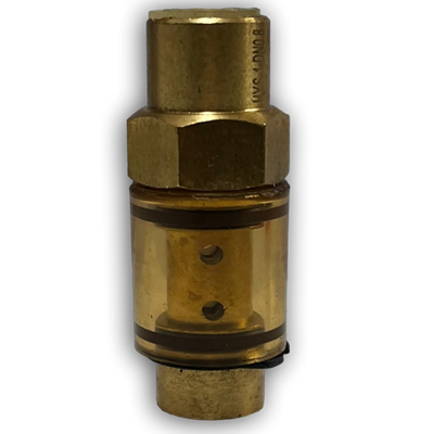 Nonreturn valve for oil return from the separator. Opening 0,7 mm
